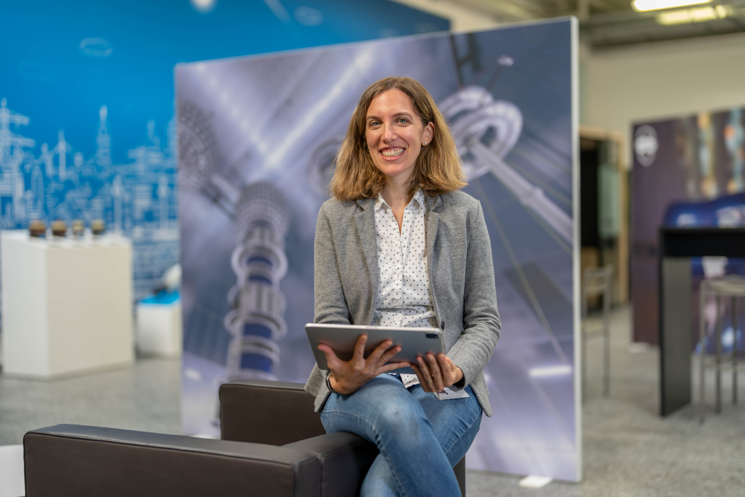 Brugg Cables career opportunities shown through professional setting in modern workspace Brugg Cables career opportunities shown through professional setting in modern workspace